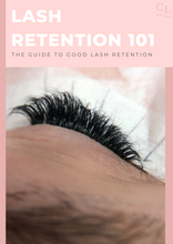 Load image into Gallery viewer, Lash Retention 101 E-Book