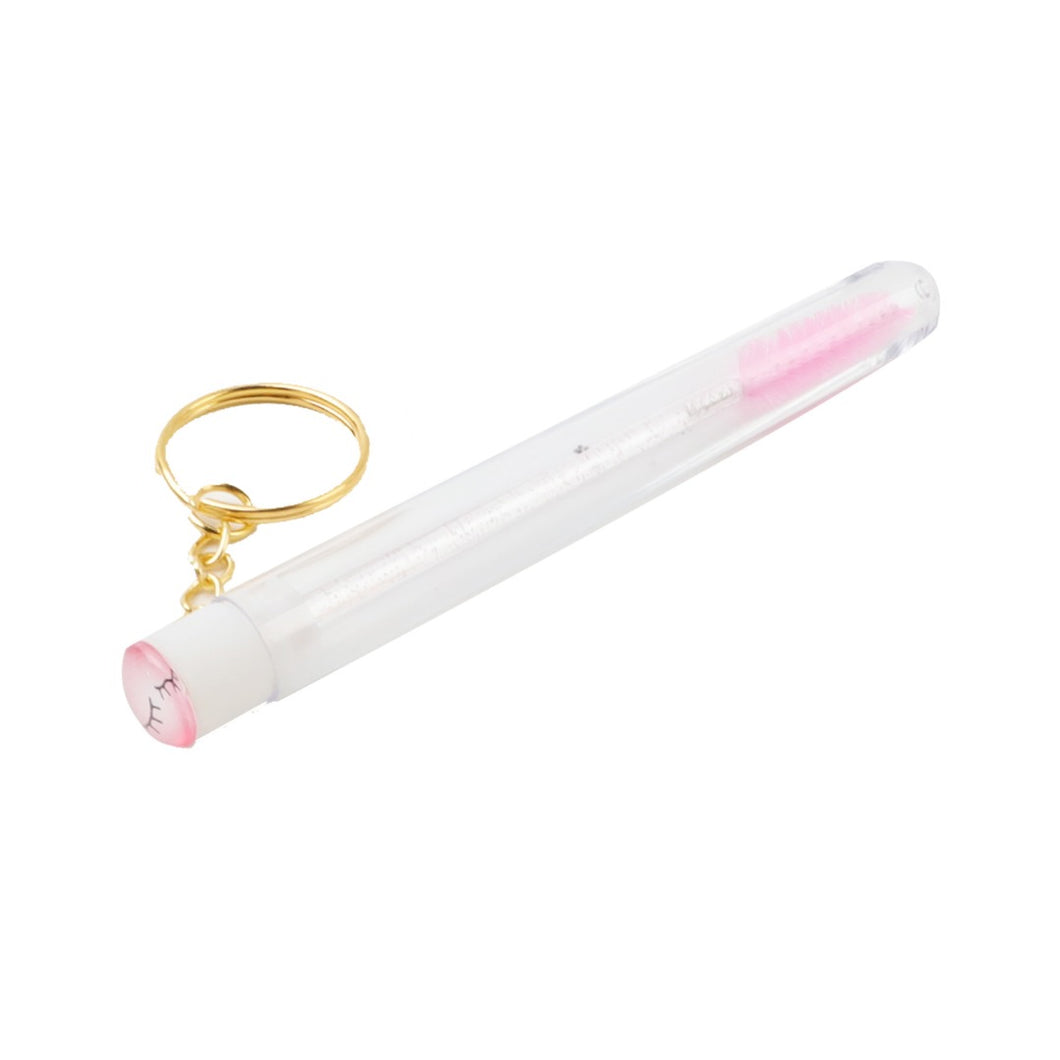 Light Pink Lash Wand Keyring